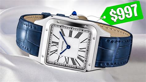 cheapest cartier watch mens|least expensive cartier watch.